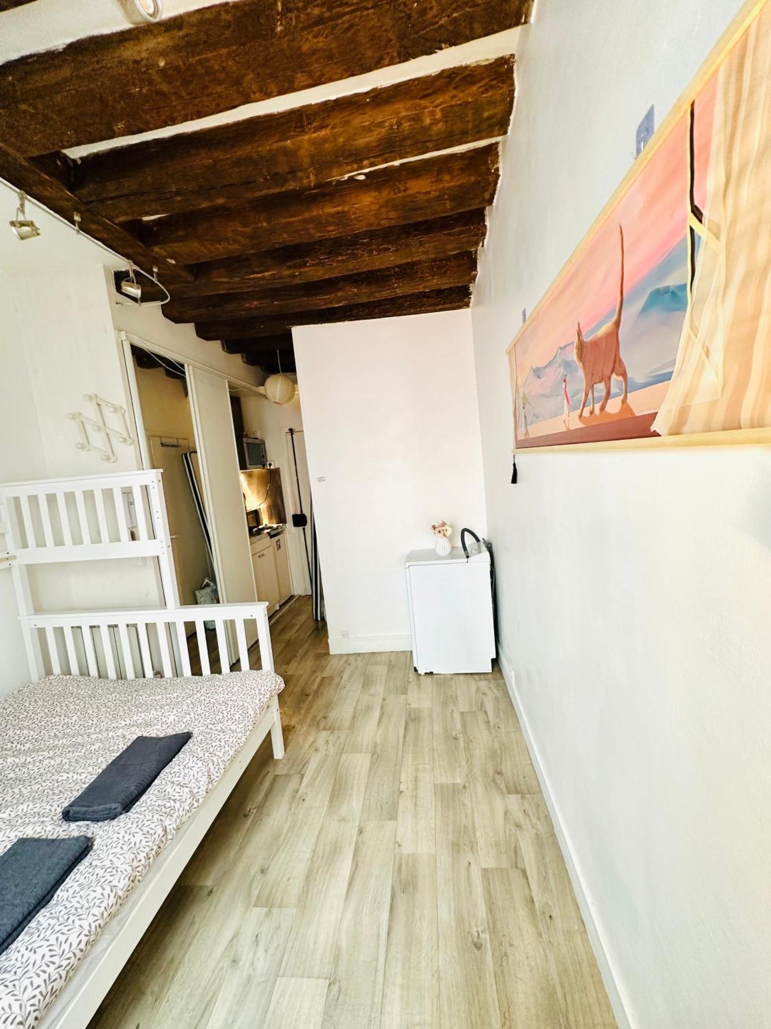 Dream Dwell Paris - Cozy Family Studio Near Quartier Marais Iiie Paris Exterior foto